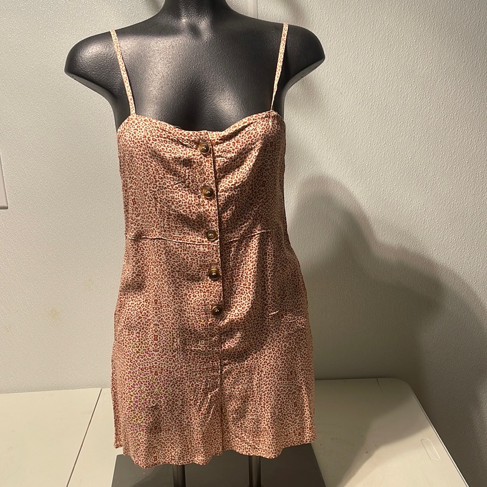 Rusty Monte Mini Romper Mud Leo XS
